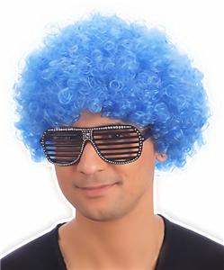 PELUCA AFRO CELESTE